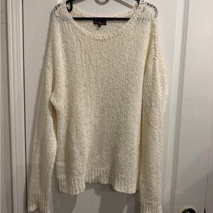 Talula Cozy Cream Knit Sweater